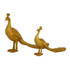 Best Sale π₯° Gold Peacock Sculpture Set by Ivory and Iris 𧨠12 Best Sale π₯° Gold Peacock Sculpture Set by Ivory and Iris 𧨠-Cheap Ivory and Iris Store D366699S 3