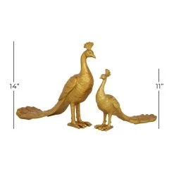 Best Sale π₯° Gold Peacock Sculpture Set by Ivory and Iris 𧨠16 Best Sale π₯° Gold Peacock Sculpture Set by Ivory and Iris 𧨠-Cheap Ivory and Iris Store D366699S 8