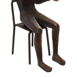 Top 10 👍 Brown Polystone Modern Musician Sculpture Set by Ivory and Iris 🎉 -Cheap Ivory and Iris Store D366719S 6