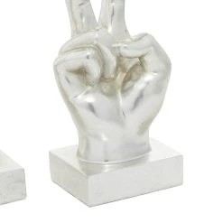 Brand new π Silver Traditional Hand Gesture Sculpture Set by Ivory and Iris π 9 Brand new π Silver Traditional Hand Gesture Sculpture Set by Ivory and Iris π -Cheap Ivory and Iris Store D366752S 4