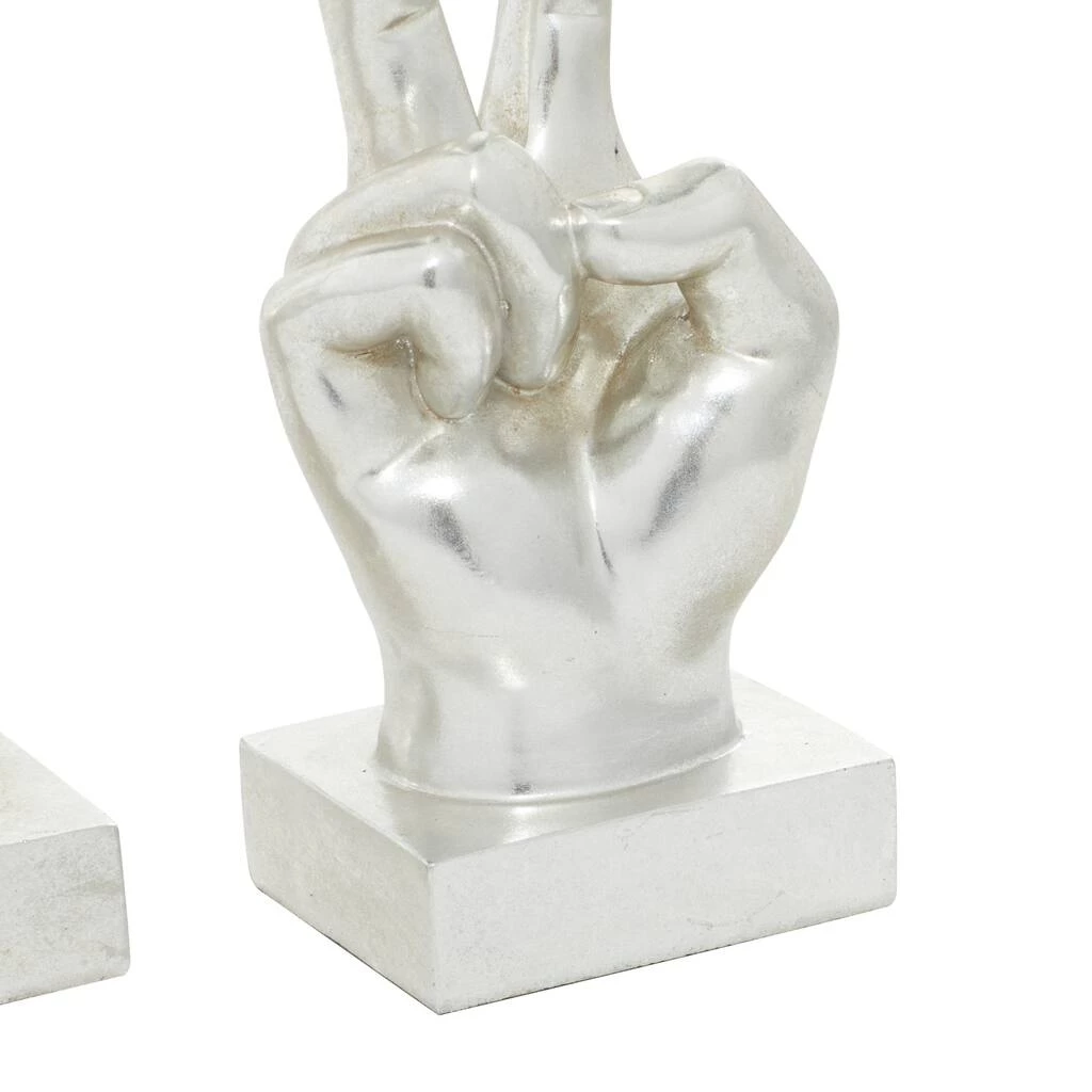 Brand new π Silver Traditional Hand Gesture Sculpture Set by Ivory and Iris π 3 Brand new π Silver Traditional Hand Gesture Sculpture Set by Ivory and Iris π - Image 3