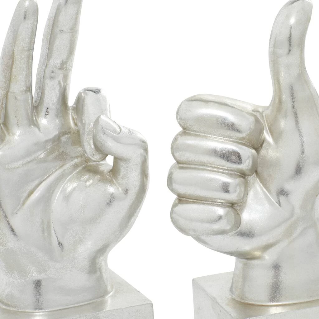 Brand new π Silver Traditional Hand Gesture Sculpture Set by Ivory and Iris π 4 Brand new π Silver Traditional Hand Gesture Sculpture Set by Ivory and Iris π - Image 4