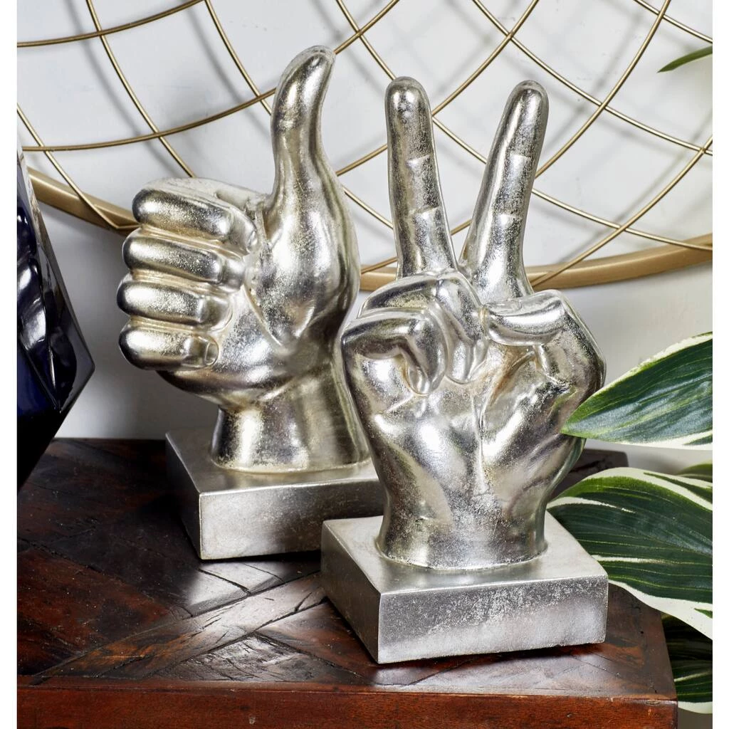 Brand new π Silver Traditional Hand Gesture Sculpture Set by Ivory and Iris π 7 Brand new π Silver Traditional Hand Gesture Sculpture Set by Ivory and Iris π - Image 7