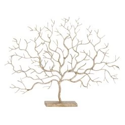 Brand new β€οΈ 32" Silver Metal Tree Sculpture by Ivory and Iris π