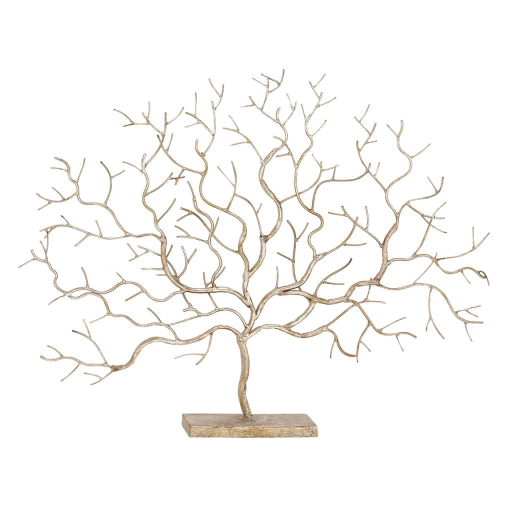Brand new β€οΈ 32" Silver Metal Tree Sculpture by Ivory and Iris π 1 Brand new β€οΈ 32" Silver Metal Tree Sculpture by Ivory and Iris π