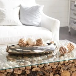 Best Sale ⌛ 4" Mixed White & Natural Floral Vase Filler Orb Set by Ivory and Iris 😉 -Cheap Ivory and Iris Store D368550S 7