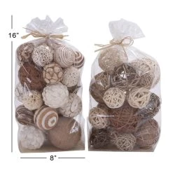 Budget 😍 Mixed Natural Dried Floral Orb Vase Filler, 2ct. by Ivory and Iris 🧨 -Cheap Ivory and Iris Store D368556S 6