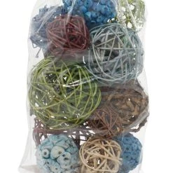 Best Pirce 😍 Assorted Dried Flower Coastal Decorative Orbs Bag, 3ct. by Ivory and Iris 👍 -Cheap Ivory and Iris Store D368564S 7