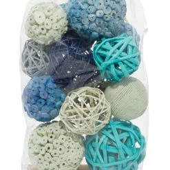 Best Pirce 😍 Assorted Dried Flower Coastal Decorative Orbs Bag, 3ct. by Ivory and Iris 👍 -Cheap Ivory and Iris Store D368564S 8