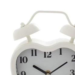 Best deal π 8.5" White Metal Heart Farmhouse Clock by Ivory and Iris 𧨠8 Best deal π 8.5" White Metal Heart Farmhouse Clock by Ivory and Iris 𧨠-Cheap Ivory and Iris Store D368589S 3