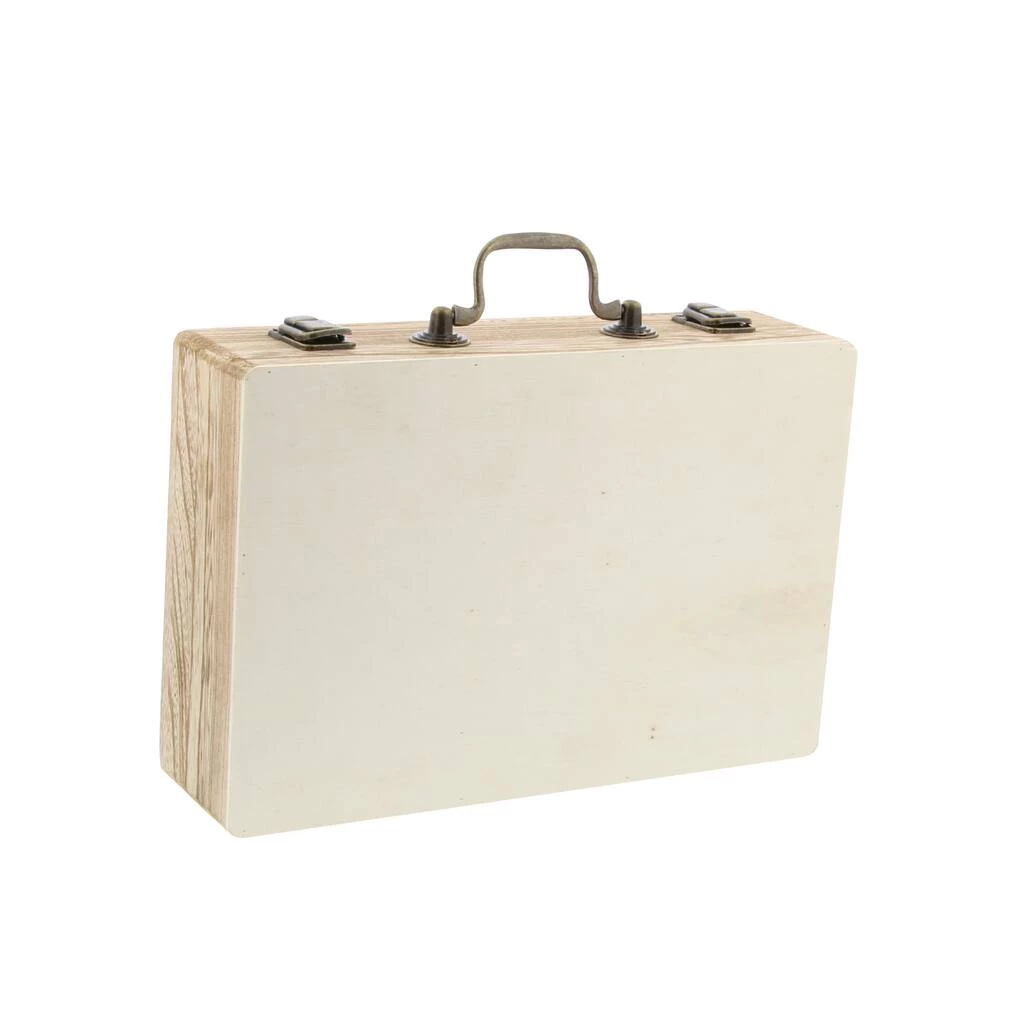 Best deal 🎉 12" Black Wood Natural Rectangular Box Clock by Ivory and Iris ✨ 3 Best deal 🎉 12" Black Wood Natural Rectangular Box Clock by Ivory and Iris ✨ - Image 3