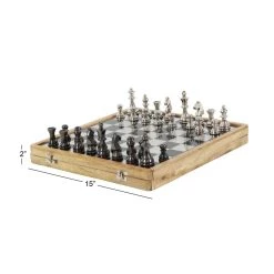 Coupon π― 15" Mango Wood & Aluminum Traditional Chess Game Set by Ivory and Iris π 12 Coupon π― 15" Mango Wood & Aluminum Traditional Chess Game Set by Ivory and Iris π -Cheap Ivory and Iris Store D368806S 6