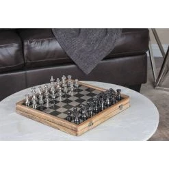 Coupon π― 15" Mango Wood & Aluminum Traditional Chess Game Set by Ivory and Iris π 13 Coupon π― 15" Mango Wood & Aluminum Traditional Chess Game Set by Ivory and Iris π -Cheap Ivory and Iris Store D368806S 7