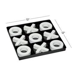Hot Sale π Black & White Wood & Metal Tic-Tac-Toe Modern Game Set by Ivory and Iris π₯° 8 Hot Sale π Black & White Wood & Metal Tic-Tac-Toe Modern Game Set by Ivory and Iris π₯° -Cheap Ivory and Iris Store D368807S 4