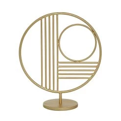 Wholesale 😀 14" Gold Metal Contemporary Abstract Sculpture by Ivory and Iris 👏