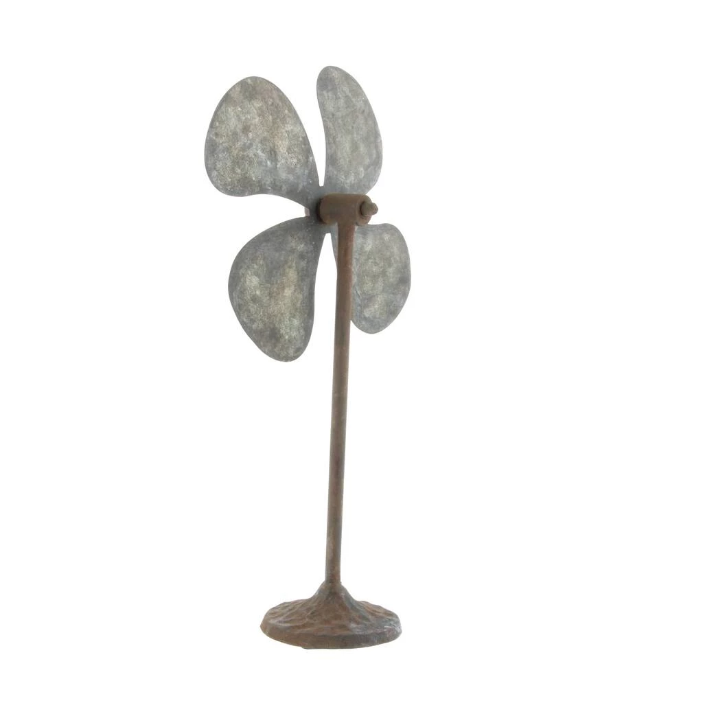 Best Sale 𧨠15" Gray Metal Industrial Propeller Sculpture, 2ct. by Ivory and Iris π 3 Best Sale 𧨠15" Gray Metal Industrial Propeller Sculpture, 2ct. by Ivory and Iris π - Image 3