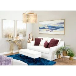 Best Pirce 👍 Gold Metal Contemporary Planter Set by Ivory and Iris 🤩 -Cheap Ivory and Iris Store D369886S 8