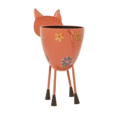 New 🎉 16" Pink Metal Eclectic Pig Planter by Ivory and Iris 🎁 -Cheap Ivory and Iris Store D369889S 6