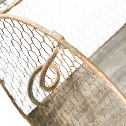 Best deal 👏 Gray Distressed Metal Farmhouse Pig Planter Set by Ivory and Iris 💯 -Cheap Ivory and Iris Store D369892S 6