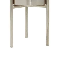Hot Sale π Silver Metal Contemporary Planter Set by Ivory and Iris π 9 Hot Sale π Silver Metal Contemporary Planter Set by Ivory and Iris π -Cheap Ivory and Iris Store D369906S 5