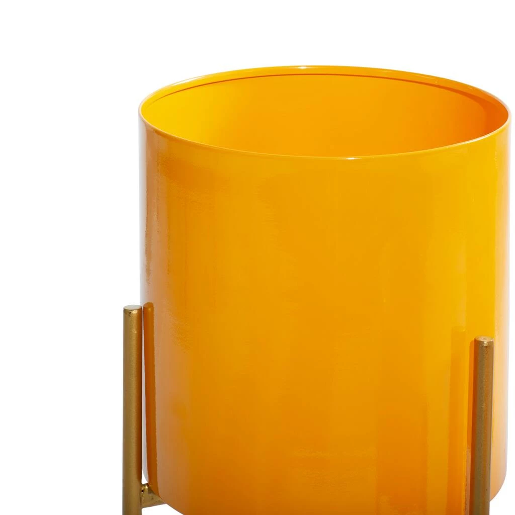 Best deal π₯° Yellow Metal Contemporary Planter Set by Ivory and Iris π 2 Best deal π₯° Yellow Metal Contemporary Planter Set by Ivory and Iris π - Image 2