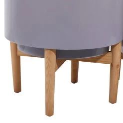 Top 10 😍 Gray Iron Contemporary Planter Set by Ivory and Iris 🔥 -Cheap Ivory and Iris Store D369918S 9