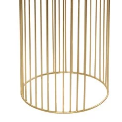 New 😉 Gold Metal Contemporary Glam Planter Set by Ivory and Iris 💯 -Cheap Ivory and Iris Store D369919S 6