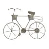 Hot Sale ❤️ 46" Gray Iron Farmhouse Bicycle Planter by Ivory and Iris 🔔