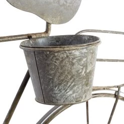 Hot Sale β€οΈ 46" Gray Iron Farmhouse Bicycle Planter by Ivory and Iris π 10 Hot Sale β€οΈ 46" Gray Iron Farmhouse Bicycle Planter by Ivory and Iris π -Cheap Ivory and Iris Store D369948S 4