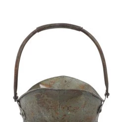 Budget 🥰 Silver Metal Rustic Planter Set by Ivory and Iris 🔥 -Cheap Ivory and Iris Store D369966S 8