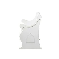 Hot Sale 🥰 White Wood Farmhouse Outdoor Bench by Ivory and Iris ✔️ -Cheap Ivory and Iris Store D370024S 4