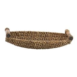 Deals 😀 Brown Metal Coastal Storage Basket Set by Ivory and Iris ⌛ -Cheap Ivory and Iris Store D370072S 3