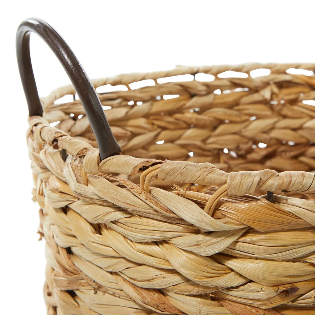 Promo π Brown Metal Natural Storage Basket Set by Ivory and Iris π― 3 Promo π Brown Metal Natural Storage Basket Set by Ivory and Iris π― - Image 3