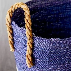 Wholesale βοΈ Blue Seagrass Coastal Storage Basket Set by Ivory and Iris π 10 Wholesale βοΈ Blue Seagrass Coastal Storage Basket Set by Ivory and Iris π -Cheap Ivory and Iris Store D370080S 4