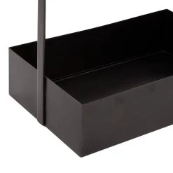 Brand new ✨ Medium Brown Metal Farmhouse Storage Basket by Ivory and Iris 🎁 -Cheap Ivory and Iris Store D370106S 5