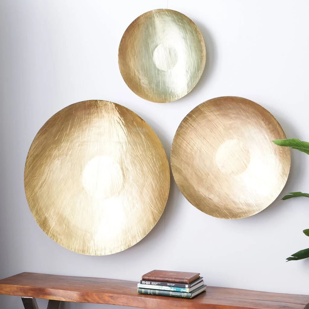 Wholesale π― Gold Metal Contemporary Wall Decor Set by Ivory and Iris π― 6 Wholesale π― Gold Metal Contemporary Wall Decor Set by Ivory and Iris π― - Image 6