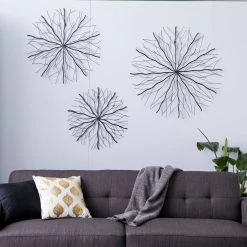 Buy 🥰 Black Metal Contemporary Abstract Wall Decor Set by Ivory and Iris 💯 11 Buy 🥰 Black Metal Contemporary Abstract Wall Decor Set by Ivory and Iris 💯 -Cheap Ivory and Iris Store D370116S 6