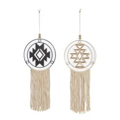 Outlet ❤️ Multicolored Metal Contemporary Dreamcatcher Wall Decor, 2ct. by Ivory and Iris 👏 -Cheap Ivory and Iris Store D370117S 4