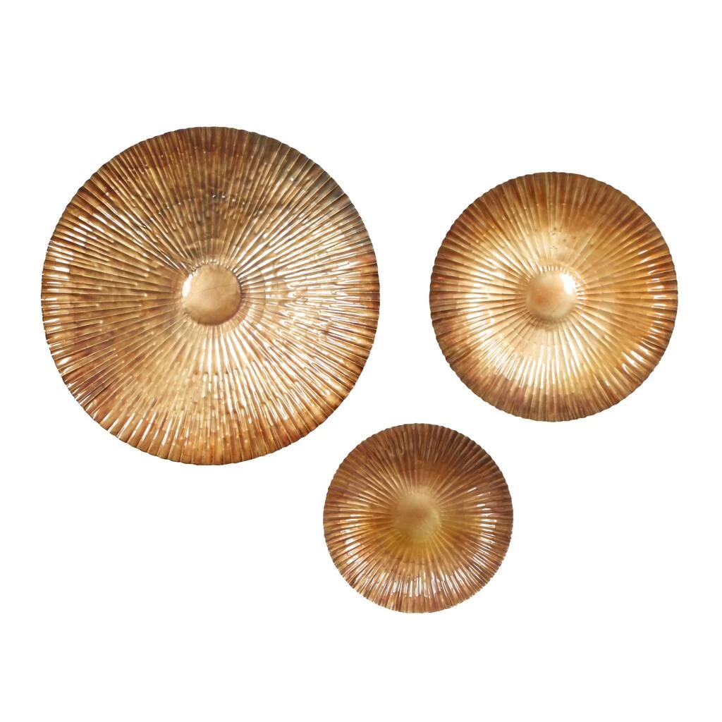New π Gold Metal Contemporary Wall Décor Set, 3ct. by Ivory and Iris β 1 New π Gold Metal Contemporary Wall Décor Set, 3ct. by Ivory and Iris β