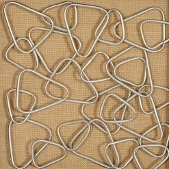 Brand new 🔔 18" Brown & Silver with Black Framed Abstract Wall Décor Set by Ivory and Iris 🔥 -Cheap Ivory and Iris Store D370123S 3