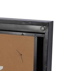 Brand new 🔔 18" Brown & Silver with Black Framed Abstract Wall Décor Set by Ivory and Iris 🔥 -Cheap Ivory and Iris Store D370123S 6