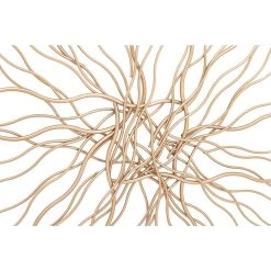 Promo 😉 40" Copper Metal Abstract Wall Décor Set, 2ct. by Ivory and Iris ❤️ -Cheap Ivory and Iris Store D370147S 2