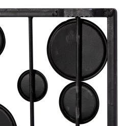 Flash Sale ✔️ 36" Black Metal Glam Abstract Panel Wall Décor Set, 3ct. by Ivory and Iris 🛒 -Cheap Ivory and Iris Store D370150S 4