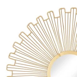 Budget ✔️ Gold Tin Glam Wall Mirror Décor Set, 18", 22" & 27" by Ivory and Iris 👍 -Cheap Ivory and Iris Store D370156S 5