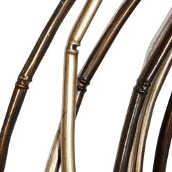 Hot Sale 😀 28" Black Metal Contemporary Wall Décor by Ivory and Iris 🌟 -Cheap Ivory and Iris Store D370157S 3