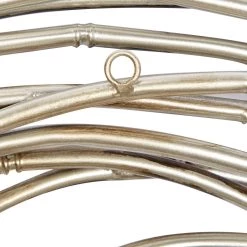 Hot Sale 😀 28" Black Metal Contemporary Wall Décor by Ivory and Iris 🌟 -Cheap Ivory and Iris Store D370157S 5