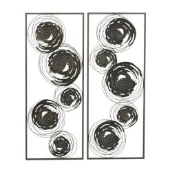 Deals π 36" Black, Gold & Silver Metal Contemporary Wall Décor Set, 2ct. by Ivory and Iris π 11 Deals π 36" Black, Gold & Silver Metal Contemporary Wall Décor Set, 2ct. by Ivory and Iris π -Cheap Ivory and Iris Store D370163S 5