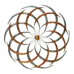 Best Pirce π Gray & Copper Contemporary Ornamental Metal Wall Décor by Ivory and Iris π