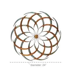Best Pirce π Gray & Copper Contemporary Ornamental Metal Wall Décor by Ivory and Iris π 12 Best Pirce π Gray & Copper Contemporary Ornamental Metal Wall Décor by Ivory and Iris π -Cheap Ivory and Iris Store D370177S 6
