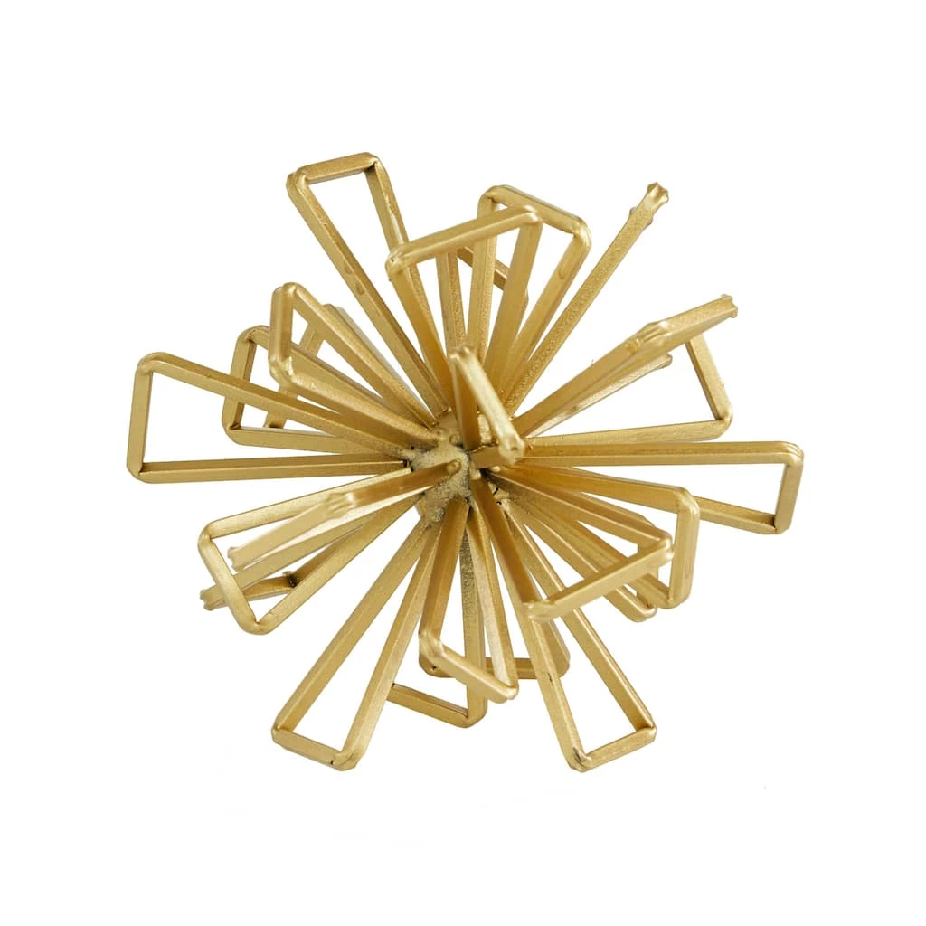 Brand new ✔️ Gold Metal Glam Decorative Star Orbs Set by Ivory and Iris ✨ 2 Brand new ✔️ Gold Metal Glam Decorative Star Orbs Set by Ivory and Iris ✨ - Image 2